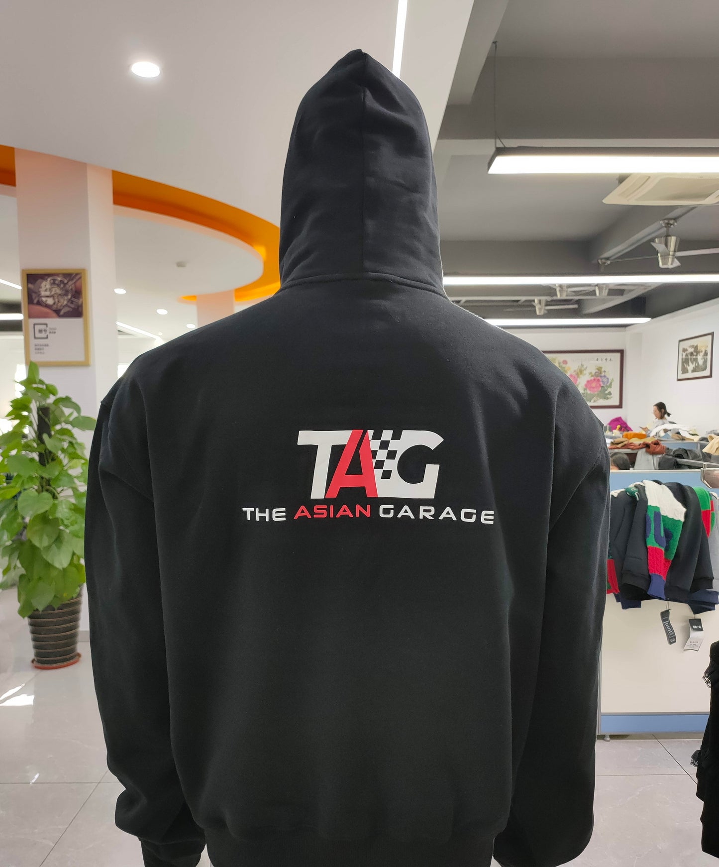 TAG Hoodie with face mask - The Asian Garage