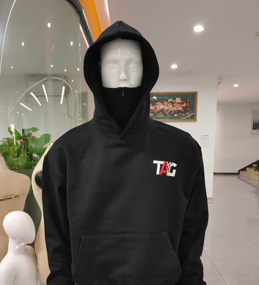 TAG Hoodie with face mask