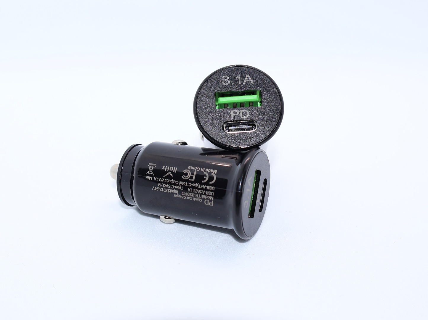 12V-USB Car Charger Adapter The Asian Garage